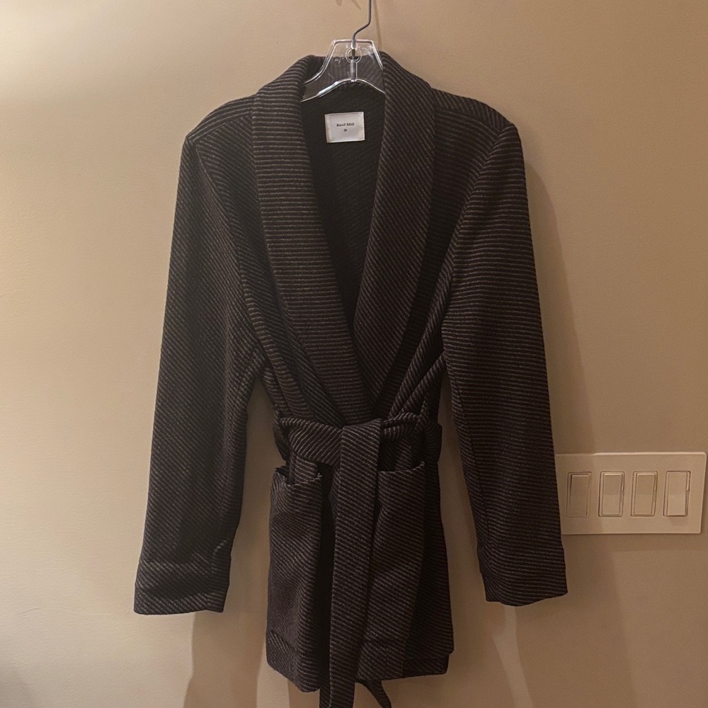 Billy Reid wool wrap jacket